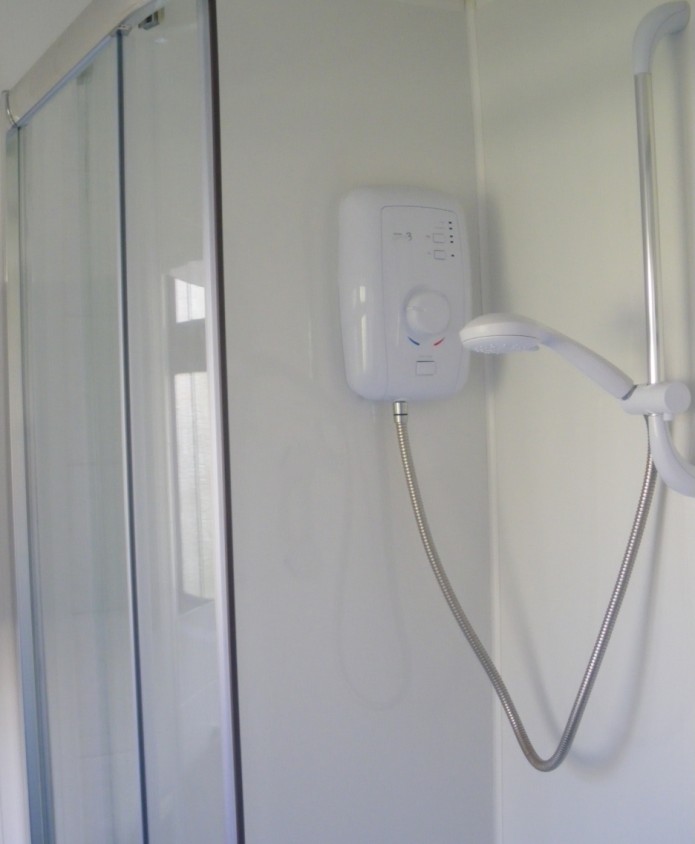 Proclad panels in a domestic bathroom and shower environment