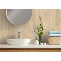 Shower Wall Panels - Aquabord Sandstone