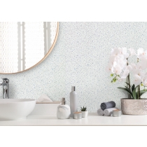 Shower Wall Panels - Aquabord White Sparkle - Shower Panels