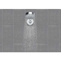 Bathroom Panels - Aquaclad Large Tile Silver - Shower Panels