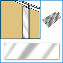 Chrome Joint Trim - wall panels