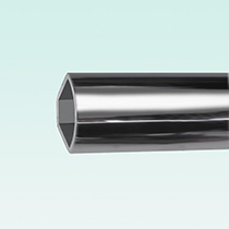 Silver quadrant for shower panelling