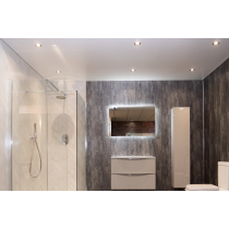 Aquaclad Classico White Satin Ceiling Panel 2.8m