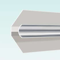 Aquaclad Internal Corner - Silver