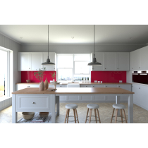 Dark PVC Cherry Splashback
