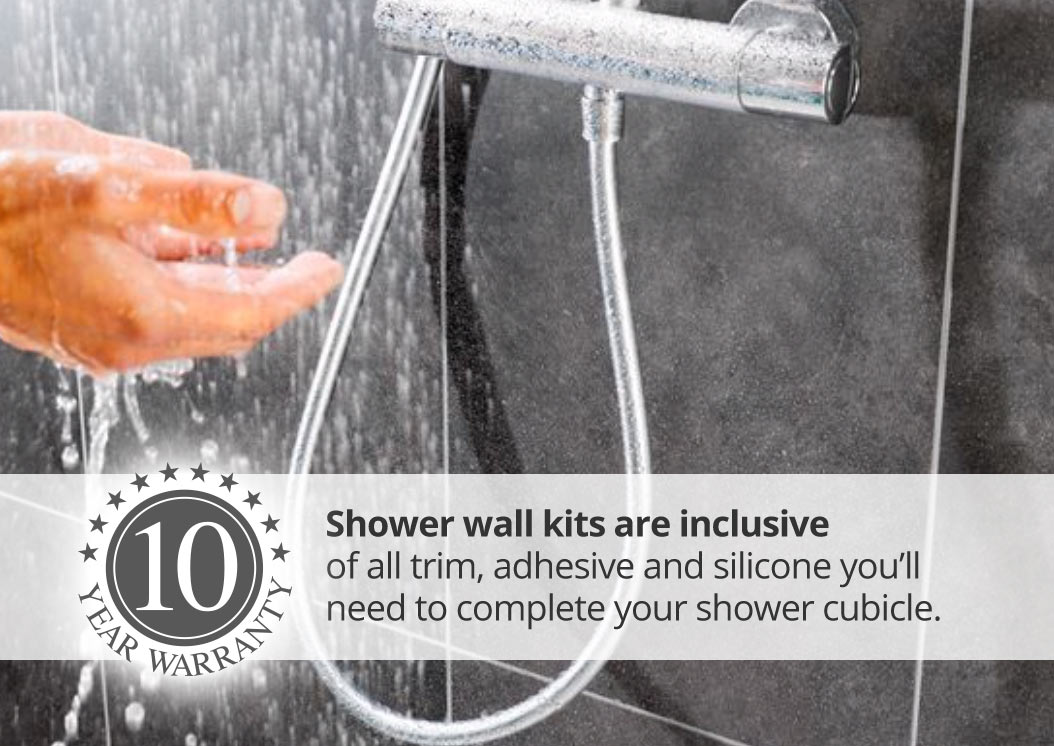 Aquawall shower kits